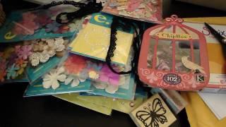 Ebay & Michaels Haul and Owl Tag from Sushi