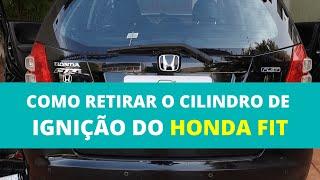 Como Fazer a Retirada do Cilindro de Ignição do Honda Fit!