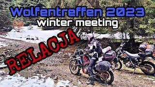 Zimowy zlot motocyklowy | Wolfentreffen Winter Meeting 2023 RELACJA #motovlog