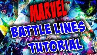 MARVEL Battle Lines - Full Tutorial (With Commentary)