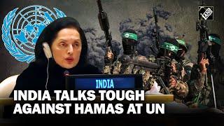 “We demand immediate release of hostages…” Ruchira Kamboj talks tough against Hamas at UN