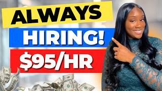 TOP 10 Companies ALWAYS HIRING Work From Home Jobs + ENTRY-LEVEL Jobs