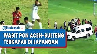 Nasib Eko Agus Wasit Terkapar Dipukul Pemain Sulteng, Dihujat Warganet Disebut Berpihak