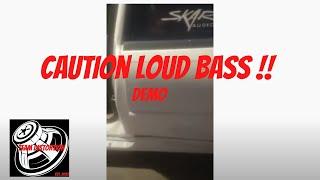 Car Bass Demo Beating!!