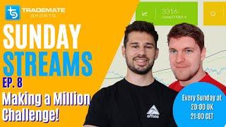 Making a Million from Sports Betting Challenge with Smart Sports Trader | Sunday Streams Ep. 8