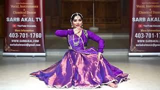 Garima Arya Kathak Dance @sarbakaltvcentre @garimaaryakathak