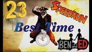 Ben and Ed / Speedrun 00:01:12 / Level 23 Final Run / In The Middle - Best Time