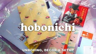 Unboxing my first Hobonichi Techo 2025 Planner | A6 Hon decor and page setup for content creation