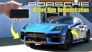 2024 Porsche Panamera Active Ride Demonstration