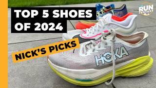 Top 5 Running Shoes of 2024 | Nick picks his best running shoes of 2024