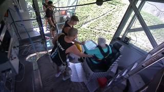 76 Year Old Takes on Nevis Bungy for the 14th time and goes VIRAL!