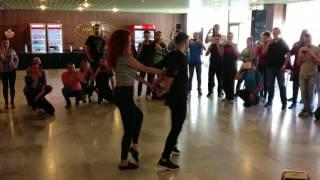 Valentin and Laura (Salsa Factory) Bachata workshop Borovets 2016