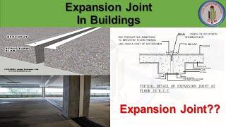 Expansion Joint in Buildings | Expansion joint in construction | Separation joint | Expansion Joint