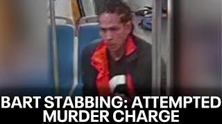 BART stabbing suspect faces attempted murder charge | KTVU