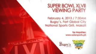 Solar Sports x NFL Super Bowl XLVII Viewing Party