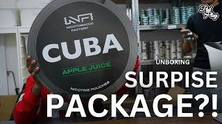 MYSTERY SNUS PACKAGE?! CUBA UNBOXING