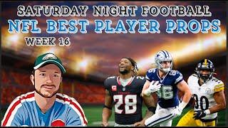 Saturday's Best NFL Player Prop Picks for NFL Week 16 [12/21/2024]