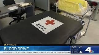 L.A. Care Blood Drive - KNBC News Segment