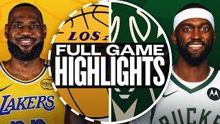 LAKERS at BUCKS | NBA PRESEASON FULL GAME HIGHLIGHTS | October 10, 2024