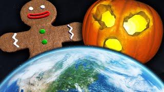 EAT A GIANT COOKIE PLANET IN Solar Smash?!