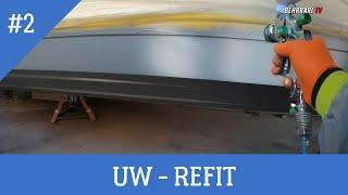 #2 Unterwasserschiff Refit Boot - Neuaufbau Rumpf Glastron SSV173