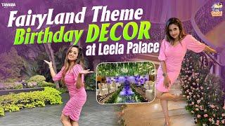 Flower Decor | Birthday Decoration Ideas | Leela Palace | Fairyland | @chaitra_vasudevan