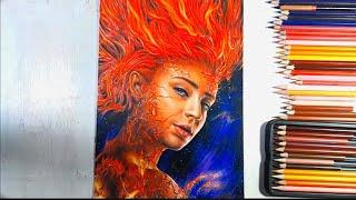 The Jean Grey || Dark Phoenix drawing