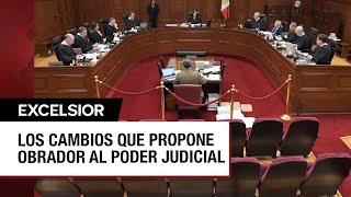 ¿En qué consiste la reforma al Poder Judicial de López Obrador?