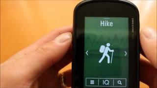 Wikiloc app - use along Garmin Oregon 7xx GPS range