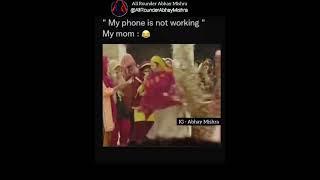 When my phone is lost/dead  || My Mom :
