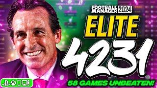 Emery ELITE 4231 FM24 Tactics! | 99% Win Rate! | Best FM24 Tactics