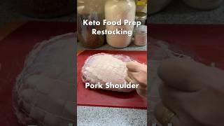 Keto Food Prep Restocking