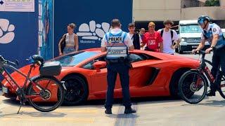 Monaco Police Stop Supercar Driving Million $ Car a Violation in the street of Monaco!@emmansvlogfr