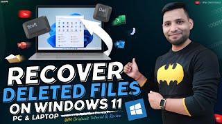 How to Recover Permanntly Deleted Files on Windows 11 for FREE (2024) Restore Deleted Files from PC