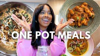 ONE POT MEALS | easy meals for a busy weekday (plant-based)