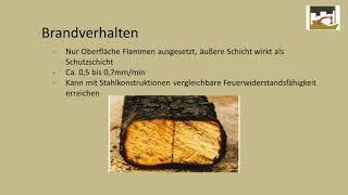 Das Brandverhalten von Holz