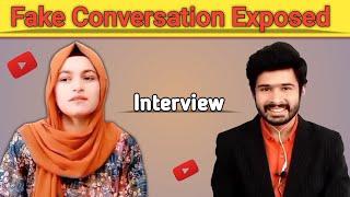 Habiba Dar and Israr Cheena Fake Conversation Exposed 