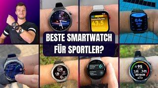 Die Besten Smartwatches für Sport und Fitness! (Apple, Samsung, Google, Huawei oder Amazfit?)