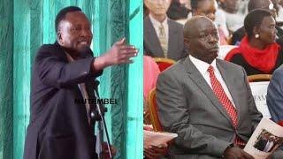 DP GACHAGUA ALMOST WALKED OUT OF BURIAL AFTER SEN ONYONKA LECTURED HIM LIKE BURUKENGE!