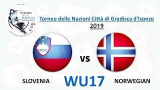 Live Stream - WU17 Tournament of Nations 2019;  Slovenia :  Norwegian