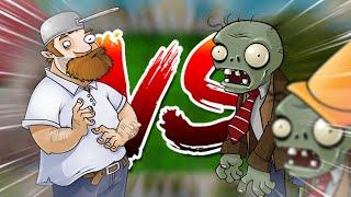 CRAZY DAVE VS ZOMBIES !!!