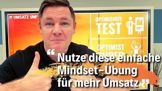 Nutze diese einfache Mindset-Übung für mehr Aufträge