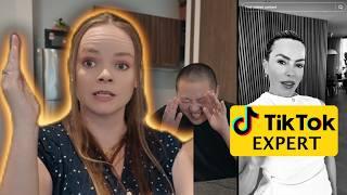 Never listen to a man in the first 3 months! Reaction to Tiktok dating expert...