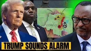 Trump Raises Alarm as UK Threatens to Cut Aid to Rwanda Over DR Congo Crisis!