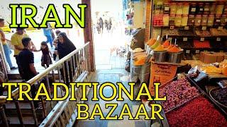 Mashhad Iran (4k), TRADITIONAL BAZAAR NEAR THE IMAM REZA HOLY SHRINE