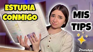 ESTUDIA CONMIGO PARA LOS EXAMENES DE 2º DE BACHILLER  TIPS PARA ESTUDIAR