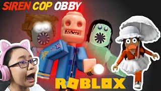 Escape Siren Cop's Prison! (SCARY OBBY) ROBLOX