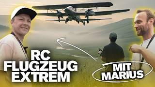 Vom Kindheits-Hobby zum XXL Flugzeug-Modell – Marius zeigt uns sein zweites Hobby!