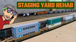 Functional Model Railroad Staging Yard Design