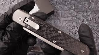 AGA Campolin Baron Elite LTD Satin Blade, Carbon Fiber Scales